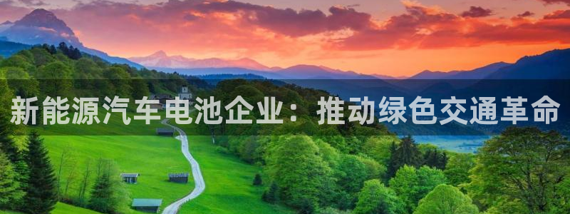 优发国际平台app下载苹果版：新能源汽车电池企业：推动绿色交通革命
