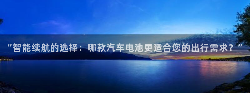优发国际官方网手机版下载安装：“智能续航的选择：哪款汽车电池更适合您的出行需求？”