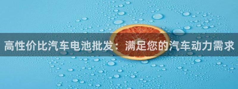 优发国际的官网是什么软件：高性价比汽车电池批发：满足您的汽车动力需求